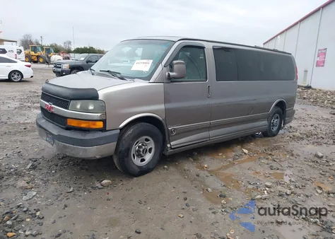 2007 GMC Savana Work Van z USA, uszkodzony, nr VIN 1GDGG29U271144306
